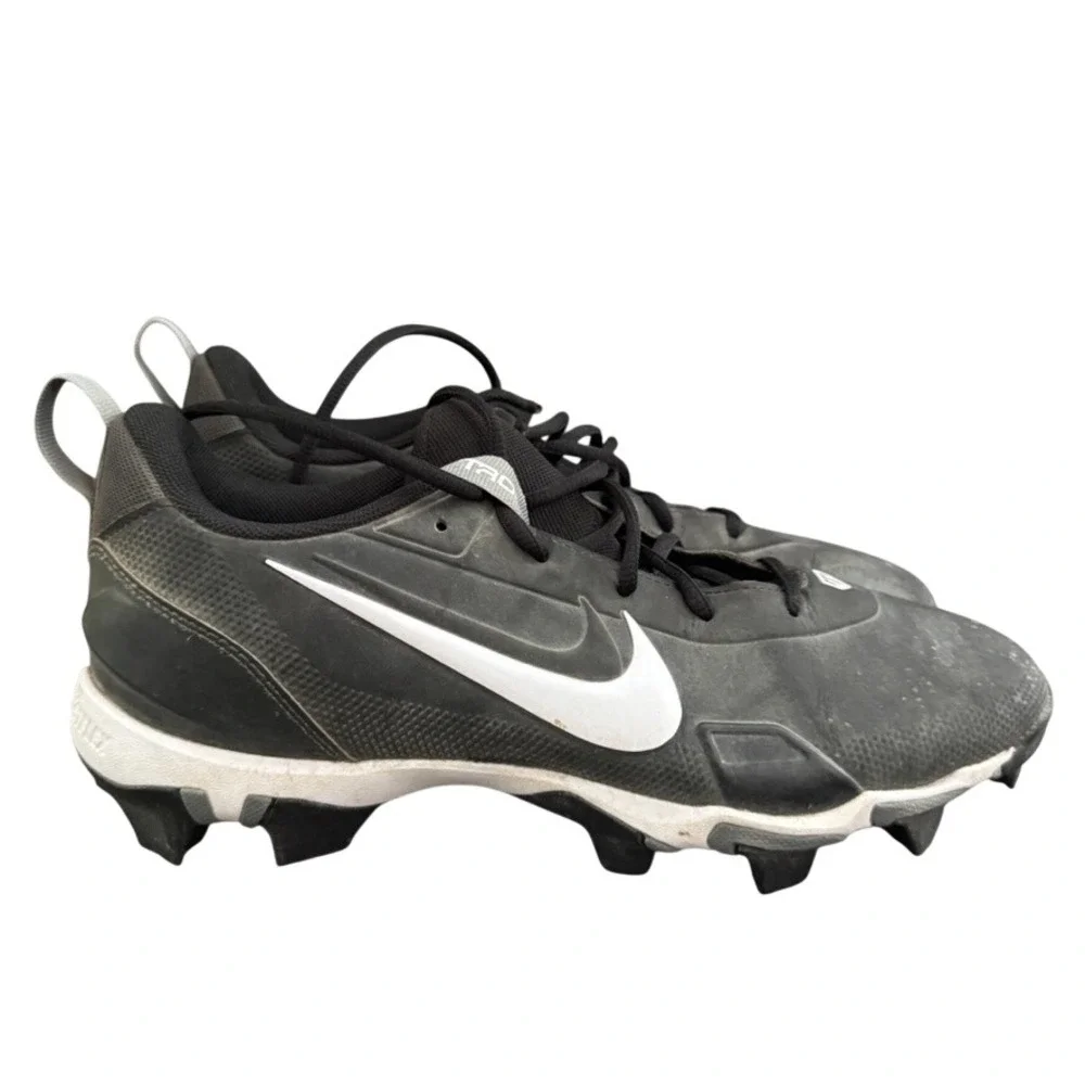 Nike Force Trout 7 Pro MCS Mens 9 Baseball Cleats Black White Fastflex CQ7644